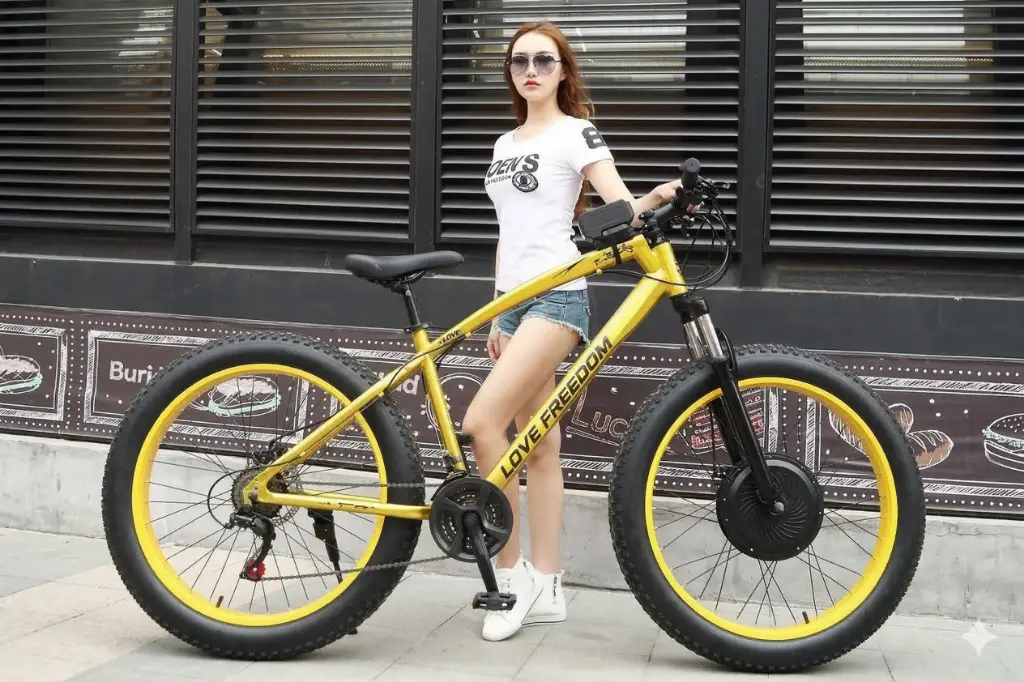 Xe đạp điện bánh béo